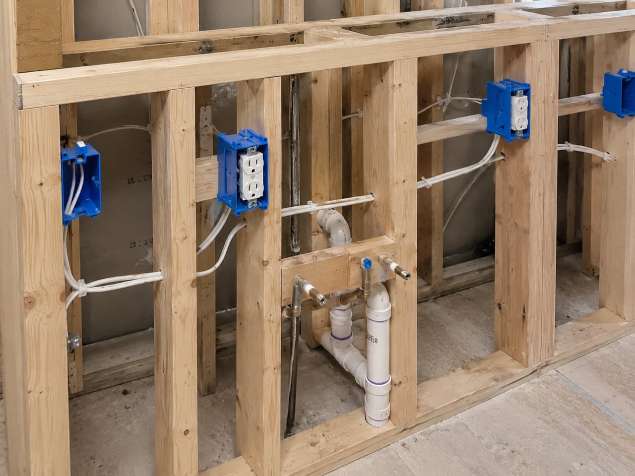 Electrical and low-voltage rough-in during a kitchen remodel — multi-trade coordination for Miami smart home installs