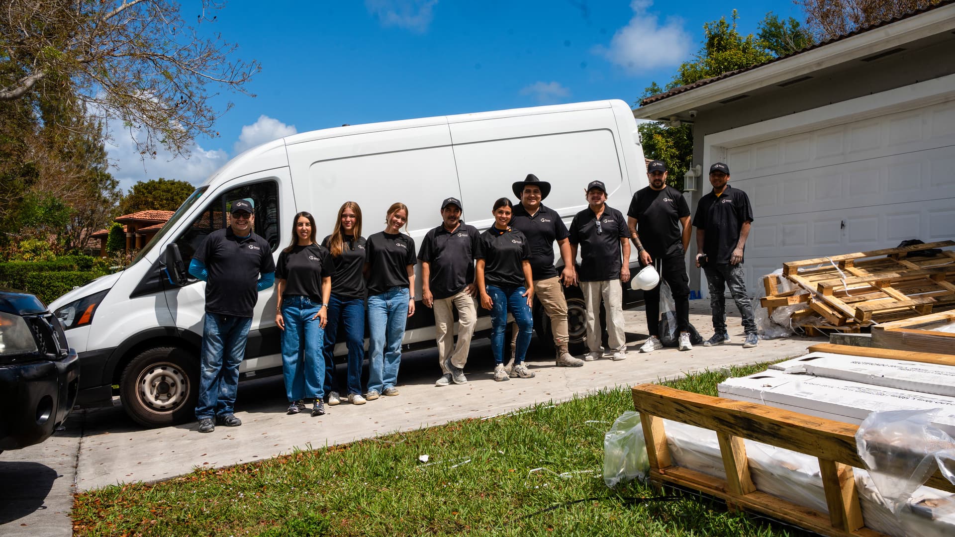 Gaven Constructions general contractor team at the Doral, FL office