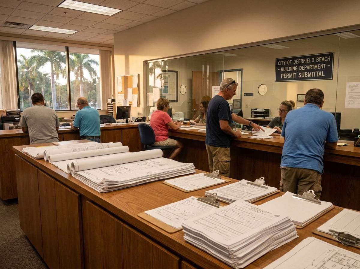 Deerfield Beach Building Department at 150 NE 2nd Avenue — permit submittal