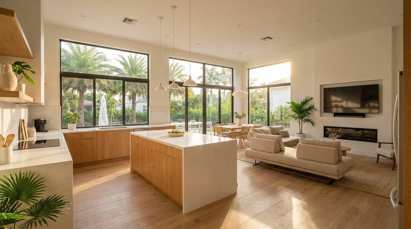 Doral remodeling — master-planned single-family kitchen and home renovation
