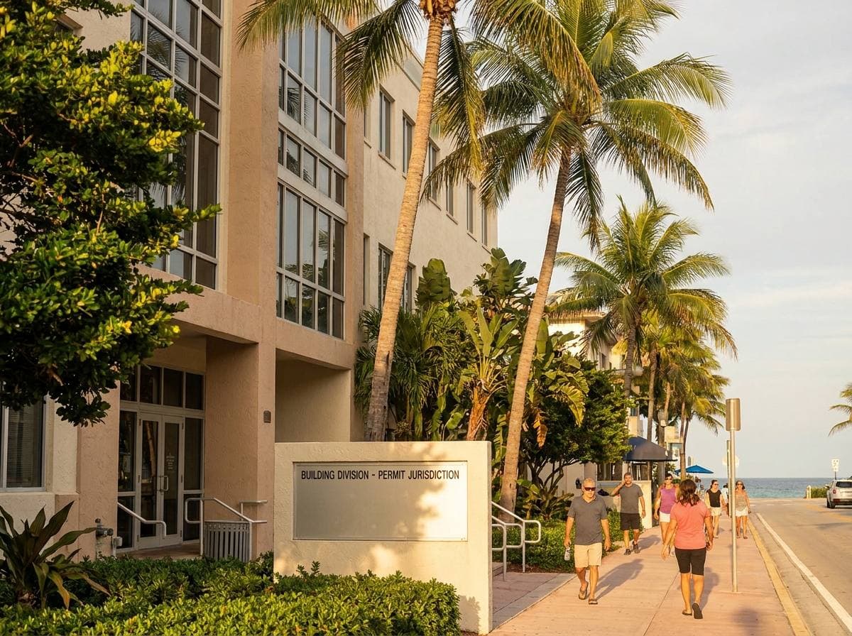 City of Hollywood Building Division permit jurisdiction for Hollywood FL remodels
