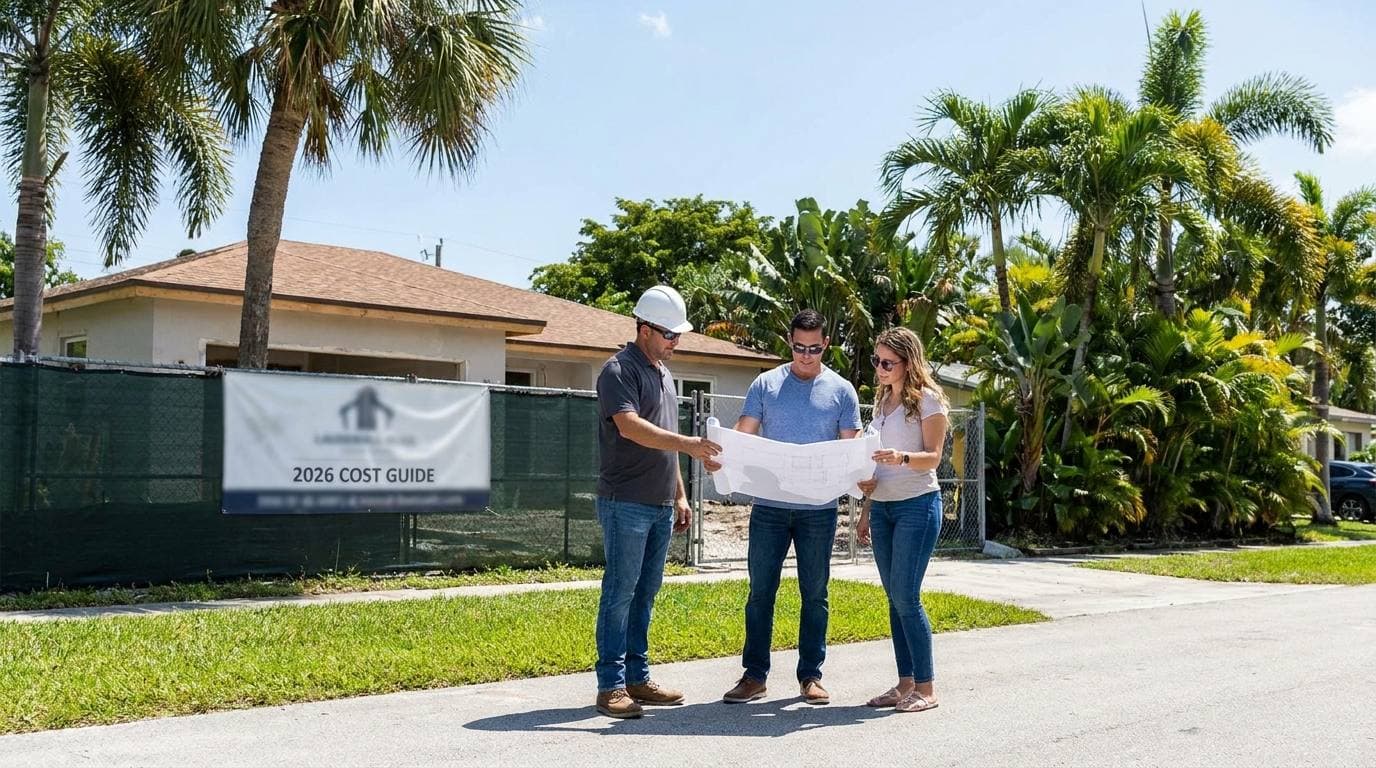 Florida general contractor cost guide 2026 — what Lauderhill homeowners should expect