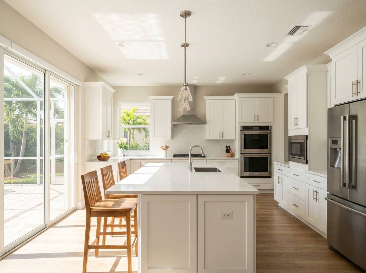 Kitchen remodeling Pembroke Pines FL — open-concept rebuild