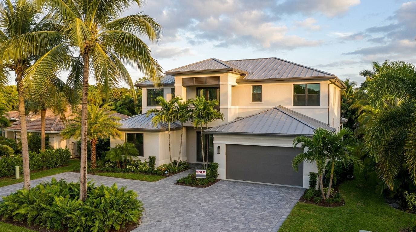 Custom single-family ground-up new construction in Sunrise FL — FBC 8th Edition HVHZ envelope
