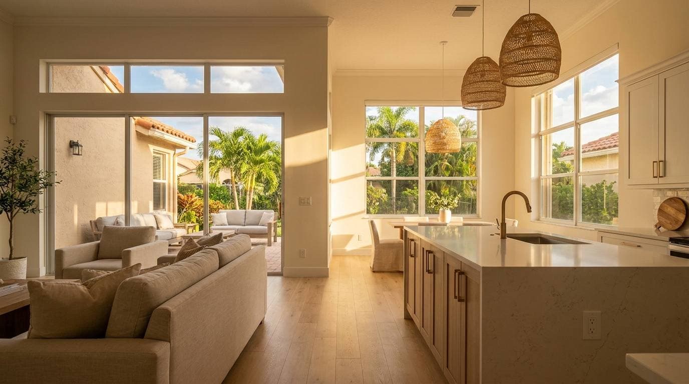 Whole-home renovation in 1990s Towngate single-family home with full interior refresh