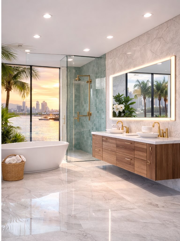 bathroom renovation - gaven construction